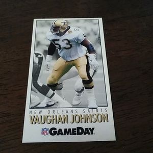 New Orleans Saints football card